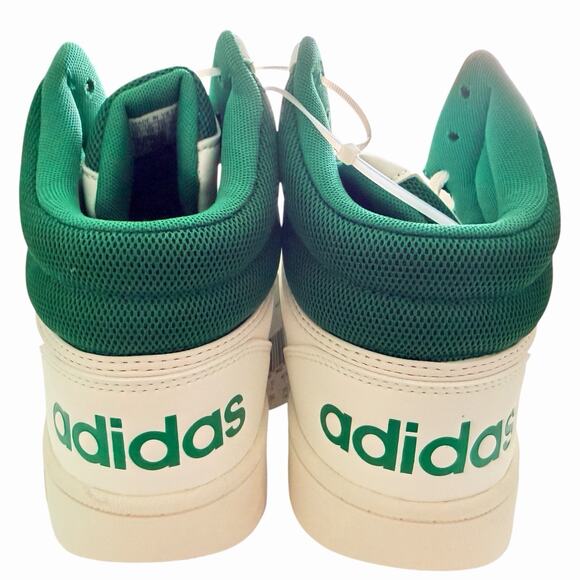 Adidas Hoops 3.0 Mid Men's Athletic Shoe White Sneakers Trainers Footwear - Picture 6 of 9